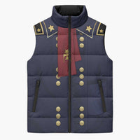 George Armstrong Custer Sleeveless Puffer Jacket Soldier Costume - Wonder Print Shop