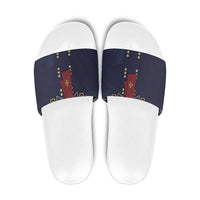 George Armstrong Custer Slide Sandals Soldier Costume - Wonder Print Shop