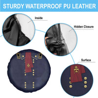 George Armstrong Custer Spare Tire Cover Soldier Costume - Wonder Print Shop