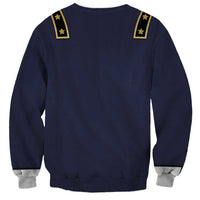 George Armstrong Custer Sweatshirt Soldier Costume - Wonder Print Shop