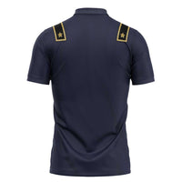 George Armstrong Custer Zipper Polo Shirt Soldier Costume - Wonder Print Shop