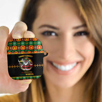 Jamaica Christmas AirPods Case Most Likely To Smoke With Santa - Wonder Print Shop