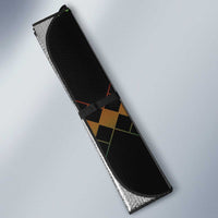 Jamaica Christmas Auto Sun Shade Most Likely To Smoke With Santa - Wonder Print Shop