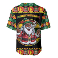 Jamaica Christmas Baseball Jersey Most Likely To Smoke With Santa - Wonder Print Shop