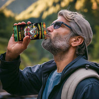 Jamaica Christmas 4 in 1 Can Cooler Tumbler Most Likely To Smoke With Santa - Wonder Print Shop