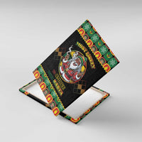 Jamaica Christmas Canvas Wall Art Most Likely To Smoke With Santa - Wonder Print Shop