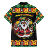 Jamaica Christmas Family Matching Mermaid Dress and Hawaiian Shirt Most Likely To Smoke With Santa - Wonder Print Shop