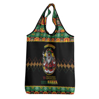 Jamaica Christmas Grocery Bag Most Likely To Smoke With Santa - Wonder Print Shop