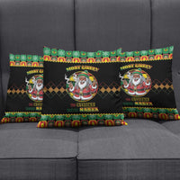 Jamaica Christmas Pillow Cover Most Likely To Smoke With Santa - Wonder Print Shop