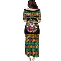 Jamaica Christmas Puletasi Most Likely To Smoke With Santa - Wonder Print Shop