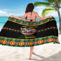Jamaica Christmas Sarong Most Likely To Smoke With Santa - Wonder Print Shop