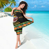 Jamaica Christmas Sarong Most Likely To Smoke With Santa - Wonder Print Shop