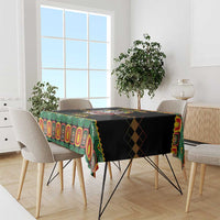 Jamaica Christmas Tablecloth Most Likely To Smoke With Santa - Wonder Print Shop