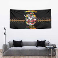 Jamaica Christmas Tapestry Most Likely To Smoke With Santa - Wonder Print Shop