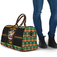 Jamaica Christmas Travel Bag Most Likely To Smoke With Santa - Wonder Print Shop