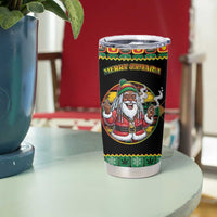 Jamaica Christmas Tumbler Cup Most Likely To Smoke With Santa - Wonder Print Shop