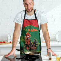 Portugal Christmas Apron Funny Galo De Barcelos - Wonder Print Shop