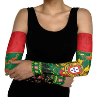 Portugal Christmas Arm Sleeves Funny Galo De Barcelos - Wonder Print Shop