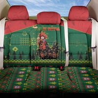 Portugal Christmas Back Car Seat Cover Funny Galo De Barcelos - Wonder Print Shop