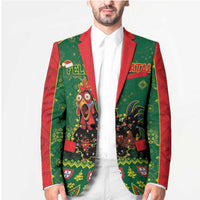 Portugal Christmas Blazer Funny Galo De Barcelos - Wonder Print Shop