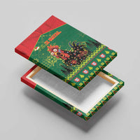 Portugal Christmas Canvas Wall Art Funny Galo De Barcelos - Wonder Print Shop