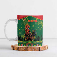 Portugal Christmas Ceramic Mug Funny Galo De Barcelos - Wonder Print Shop
