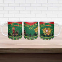 Portugal Christmas Ceramic Mug Funny Galo De Barcelos - Wonder Print Shop
