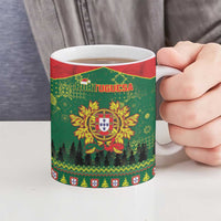 Portugal Christmas Ceramic Mug Funny Galo De Barcelos - Wonder Print Shop