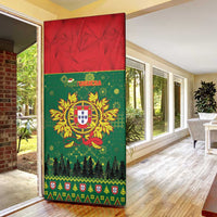 Portugal Christmas Door Cover Funny Galo De Barcelos - Wonder Print Shop