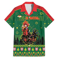 Portugal Christmas Family Matching Mermaid Dress and Hawaiian Shirt Funny Galo De Barcelos - Wonder Print Shop