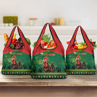 Portugal Christmas Grocery Bag Funny Galo De Barcelos - Wonder Print Shop