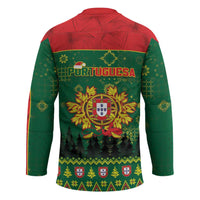 Portugal Christmas Hockey Jersey Funny Galo De Barcelos - Wonder Print Shop