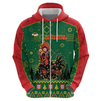 Portugal Christmas Hoodie Funny Galo De Barcelos - Wonder Print Shop