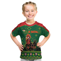 Portugal Christmas Kid T Shirt Funny Galo De Barcelos - Wonder Print Shop
