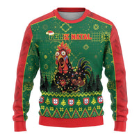 Portugal Christmas Ugly Christmas Sweater Funny Galo De Barcelos - Wonder Print Shop