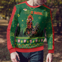 Portugal Christmas Ugly Christmas Sweater Funny Galo De Barcelos - Wonder Print Shop
