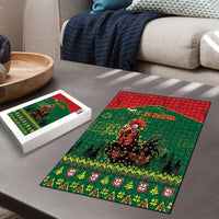 Portugal Christmas Puzzle Funny Galo De Barcelos - Wonder Print Shop