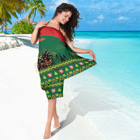 Portugal Christmas Sarong Funny Galo De Barcelos - Wonder Print Shop