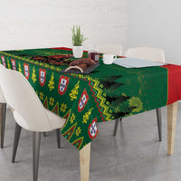 Portugal Christmas Tablecloth Funny Galo De Barcelos - Wonder Print Shop