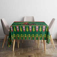 Portugal Christmas Tablecloth Funny Galo De Barcelos - Wonder Print Shop