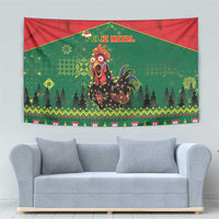 Portugal Christmas Tapestry Funny Galo De Barcelos - Wonder Print Shop
