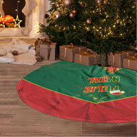 Portugal Christmas Tree Skirt Funny Galo De Barcelos - Wonder Print Shop