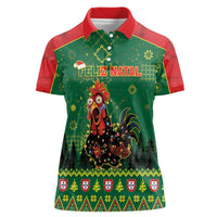 Portugal Christmas Women Polo Shirt Funny Galo De Barcelos - Wonder Print Shop