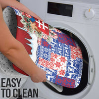 Slovakia Christmas Bathroom Set Vesale Vianoce Xmas Pattern - Wonder Print Shop