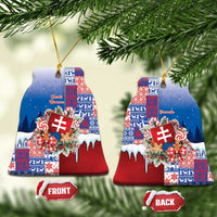Slovakia Christmas Ceramic Ornament Vesale Vianoce Xmas Pattern - Wonder Print Shop