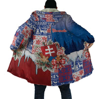 Slovakia Christmas Cloak Vesale Vianoce Xmas Pattern - Wonder Print Shop