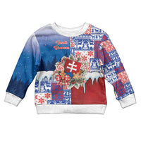 Slovakia Christmas Kid Ugly Christmas Sweater Vesale Vianoce Xmas Pattern - Wonder Print Shop