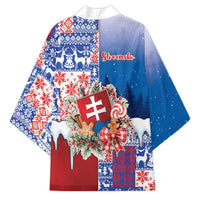 Slovakia Christmas Kimono Vesale Vianoce Xmas Pattern - Wonder Print Shop