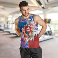 Slovakia Christmas Men Tank Top Vesale Vianoce Xmas Pattern - Wonder Print Shop