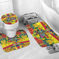 Italy Sicily Bathroom Set Gorgoneion Baroque Patterns - Wonder Print Shop